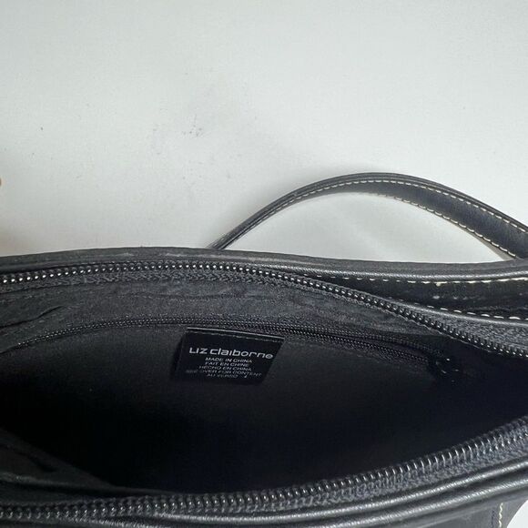 LIZ CLAIBORNE Small Black Shoulder Bag - Picture 8 of 12